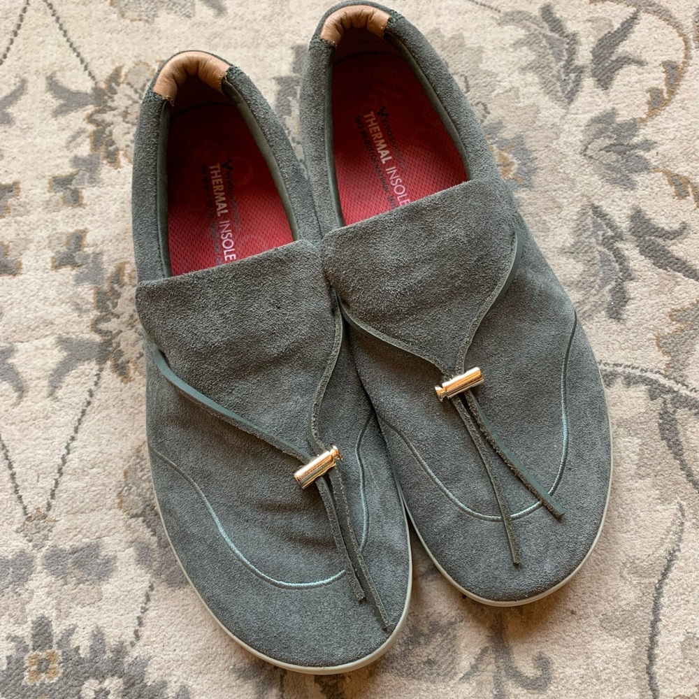 Vivobarefoot Ra Suede Slip-On Shoes size euro 43 with thermal insole - Picture 2 of 15